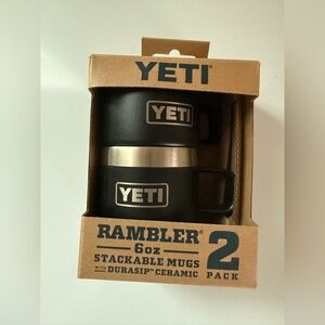 New in box YETI Rambler Mug with DURASIP Ceramic Lining